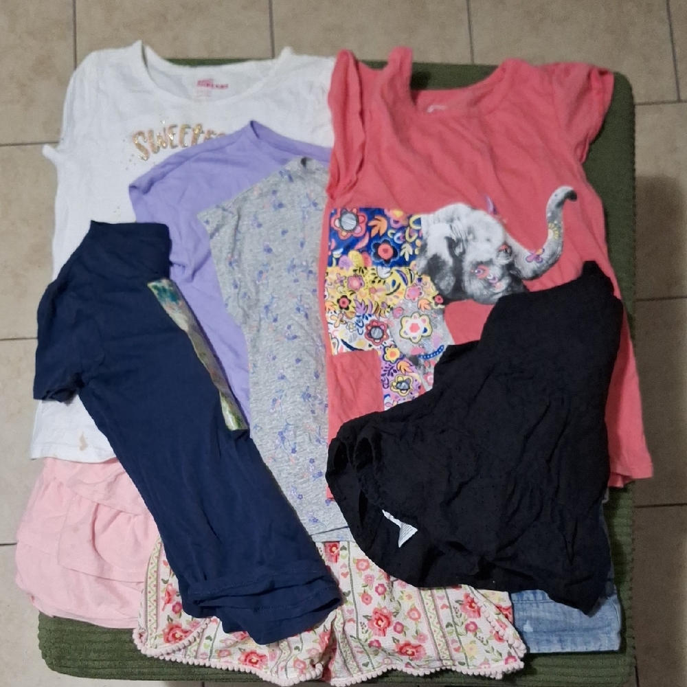 Girls Summer Bundle Of Clothes